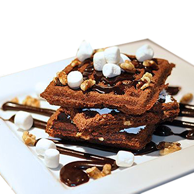 "Rocky Road Waffle (Belgian Waffle) - Click here to View more details about this Product